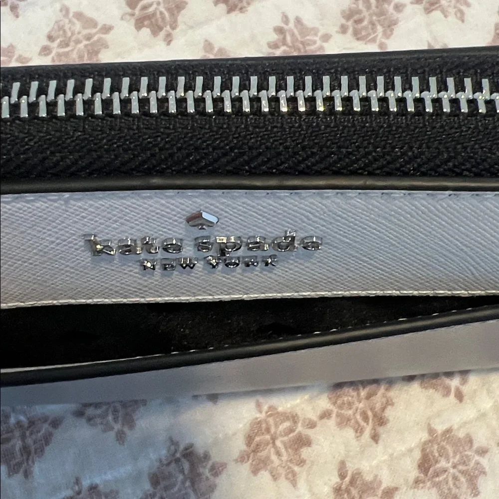 Kate Spade New York Staci Continental Wallet Nimbus Grey Multi
